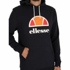 Ellesse Dahryl Sweat à capuche épais Sweats & Polaires Couleur Bleu -Ellesse Soldes 21125023 500 E