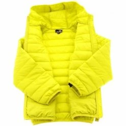 Ellesse Lombardini h vif doudoune Manteaux Couleur Jaune fluorescent -Ellesse Soldes 21304320 500 B