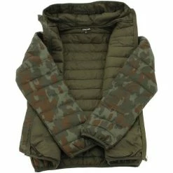 Ellesse Lombardini h camo doudoune Manteaux Couleur Kaki Army -Ellesse Soldes 21304321 500 B