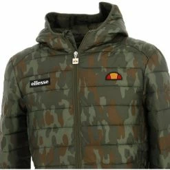 Ellesse Lombardini h camo doudoune Manteaux Couleur Kaki Army -Ellesse Soldes 21304321 500 C