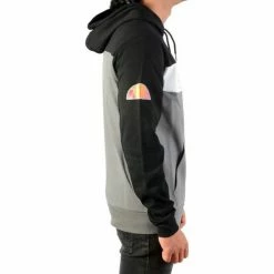 Ellesse Sweatshirt Oh Hoody Noir/Gris Sweats & Polaires Couleur Noir -Ellesse Soldes 21316080 500 B