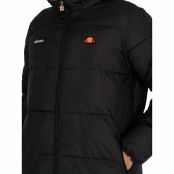 Ellesse Doudoune Longli Manteaux Couleur Noir -Ellesse Soldes 21427620 500 D