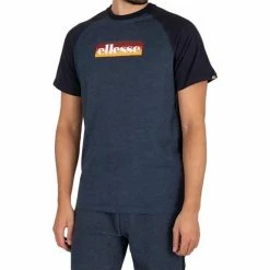 Ellesse 166575 T-shirts & Polos Couleur Marine -Ellesse Soldes 21479589 500 C