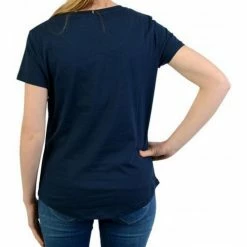 Ellesse Tee shirt femme bleu marine T-shirts & Polos Couleur Bleu -Ellesse Soldes 21490929 500 C