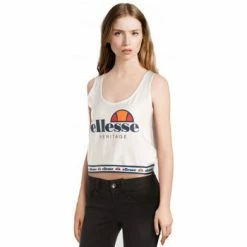 Ellesse Debardeur femme 1186N blanc T-shirts & Polos Couleur Blanc