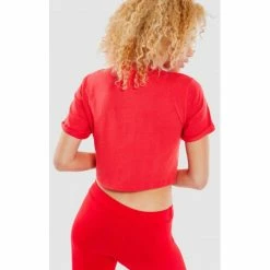Ellesse Tee-shirt femme MATAMATA rouge SGC0764 T-shirts & Polos Couleur Rouge -Ellesse Soldes 21491406 500 C