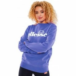 Ellesse Sweat femme col Rond ohaka SGC07466 violet Sweats & Polaires Couleur VIOLET