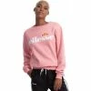 Ellesse Sweat femme col Rond agata SGS03238 rose clair Sweats & Polaires Couleur Rose -Ellesse Soldes 21491639 500 A