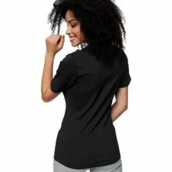 Ellesse Tee shirt femme noir réfléchissant Barletta SRE08171 T-shirts & Polos Couleur Noir -Ellesse Soldes 21491667 500 D