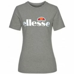 Ellesse Tee-shirt femme gris BARLETTA T-shirts & Polos Couleur Gris