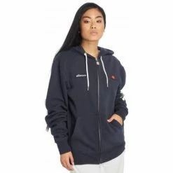 Ellesse Sweat femme bleu marine SERINATAS SGS03134 Sweats & Polaires Couleur Bleu -Ellesse Soldes 21491678 500 D