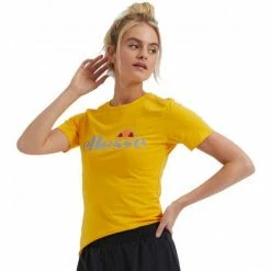 Ellesse Tee shirt femme jaune SRE08171 BARLETTA T-shirts & Polos Couleur Jaune