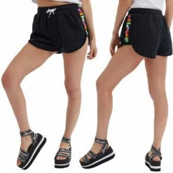 Ellesse Short femme MALLO SGF09234 Shorts & Bermudas Couleur Noir -Ellesse Soldes 21491709 350 B