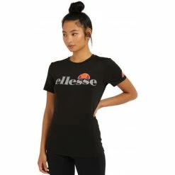 Ellesse Tee-shirt femme GIOMICI noir SRG09925 T-shirts & Polos Couleur Noir