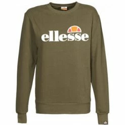 Ellesse SWEAT Femme SGS03238 KAKI Sweats & Polaires Couleur KAKI