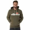 Ellesse SWEAT HOMME GOTTERO SHC07407 KAKI Sweats & Polaires Couleur KAKI
