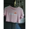 Ellesse Tee shirt crop ellesse T-shirts & Polos Couleur Rose -Ellesse Soldes 21585570 500 A