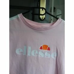 Ellesse Tee shirt crop ellesse T-shirts & Polos Couleur Rose -Ellesse Soldes 21585570 500 C