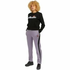Ellesse SUDADERA NEGRA MUJER Cultivar SGG09625 Sweats & Polaires Couleur Noir -Ellesse Soldes 21645879 500 D