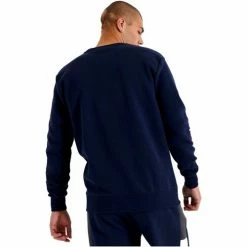 Ellesse SUDADERA AZUL MARINO HOMBRE SXK12406 Sweats & Polaires Couleur Bleu -Ellesse Soldes 21834361 500 B