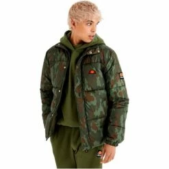 Ellesse CHAQUETA MILITAR HOMBRE SHK12209 Vestes Couleur Vert