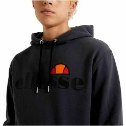 Ellesse SUDADERA CON CAPUCHA GRIS HOMBRE SHK07407 Sweats & Polaires Couleur Gris -Ellesse Soldes 21834381 500 C