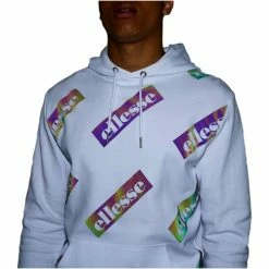 Ellesse SUDADERA CAPUCHA HOMBRE SHJ11931 Sweats & Polaires Couleur Blanc -Ellesse Soldes 21834384 500 C