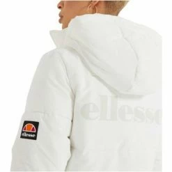 Ellesse CHAQUETA ACOLCHADA CORTA MUJER SGK12185 Joggings & Survêtements Couleur Blanc -Ellesse Soldes 21834393 500 C