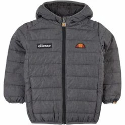 Ellesse CHAQUETA GRIS ACOLCHADA NIO S3E09995 Manteaux Couleur Gris