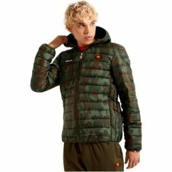 Ellesse CHAQUETA ACOLCHADA HOMBRE SHK01115 Vestes Couleur Vert