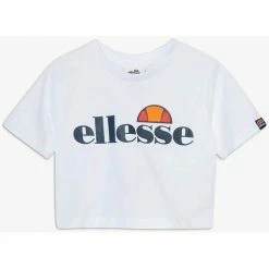 Ellesse CAMISETA MANGA CORTA NIA S2E08596 T-shirts & Polos Couleur Blanc