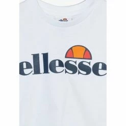 Ellesse CAMISETA MANGA CORTA NIA S2E08596 T-shirts & Polos Couleur Blanc -Ellesse Soldes 21835041 500 D
