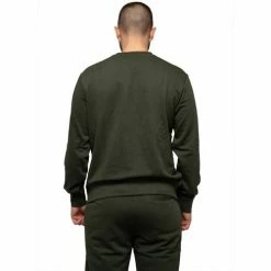 Ellesse SWEATSHIRT COL RAS DU COU (EHM813W21) Sweats & Polaires Couleur Vert -Ellesse Soldes 21866234 500 D