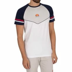 Ellesse T-shirt Mancina T-shirts & Polos Couleur Blanc -Ellesse Soldes 22202687 500 B