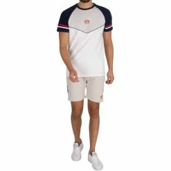 Ellesse T-shirt Mancina T-shirts & Polos Couleur Blanc -Ellesse Soldes 22202687 500 F