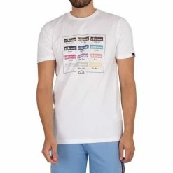 Ellesse T-shirt Funfan T-shirts & Polos Couleur Blanc -Ellesse Soldes 22202697 500 B