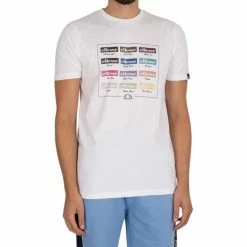 Ellesse T-shirt Funfan T-shirts & Polos Couleur Blanc -Ellesse Soldes 22202697 500 C