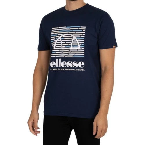 Ellesse T-shirt Viero T-shirts & Polos Couleur Bleu 5 Ellesse T-shirt Viero T-shirts & Polos Couleur Bleu – Image 3