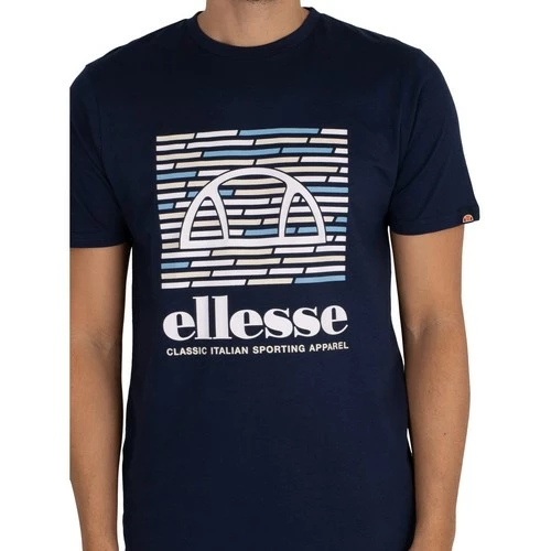 Ellesse T-shirt Viero T-shirts & Polos Couleur Bleu 7 Ellesse T-shirt Viero T-shirts & Polos Couleur Bleu – Image 5