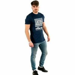 Ellesse shm13823 T-shirts & Polos Couleur bleu -Ellesse Soldes 22374613 500 B