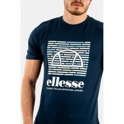 Ellesse shm13823 T-shirts & Polos Couleur bleu -Ellesse Soldes 22374613 500 C