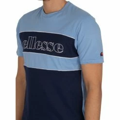 Ellesse Coppia T-shirt graphique T-shirts & Polos Couleur Bleu -Ellesse Soldes 22459284 500 E