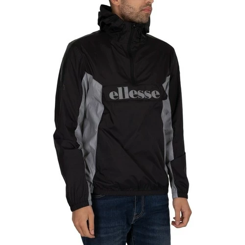 Ellesse Veste à enfiler Ancelota Vestes Couleur Noir 4 Ellesse Veste à enfiler Ancelota Vestes Couleur Noir – Image 2