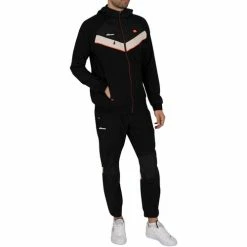 Ellesse Veste de survêtement légère Magnus Vestes Couleur Noir -Ellesse Soldes 22459292 500 F
