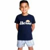 Ellesse CAMISETA AZUL NIO S1E08578 T-shirts & Polos Couleur Bleu -Ellesse Soldes 22502277 500 A