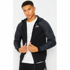 Ellesse Sweat zippé Avanzata FZ noir / - SXK12284 Sweats & Polaires Couleur Noir -Ellesse Soldes 22519962 500 B