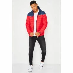 Ellesse Doudoune Lombardy 2 bleu/rouge / - SHK13274 Manteaux Couleur Rouge