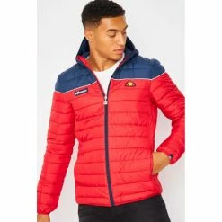 Ellesse Doudoune Lombardy 2 bleu/rouge / - SHK13274 Manteaux Couleur Rouge -Ellesse Soldes 22520006 500 C
