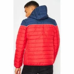 Ellesse Doudoune Lombardy 2 bleu/rouge / - SHK13274 Manteaux Couleur Rouge -Ellesse Soldes 22520006 500 D