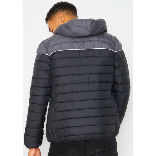 Ellesse Doudoune Lombardy 2 gris/noir / - SHK13274 Manteaux Couleur Noir 6 Ellesse Doudoune Lombardy 2 gris/noir / - SHK13274 Manteaux Couleur Noir – Image 4